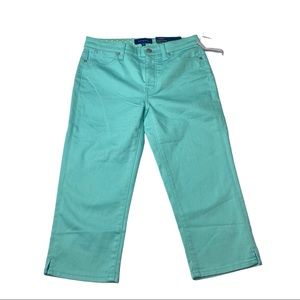 Talbots Pedal Pusher Cropped Pants Size 2 NEW